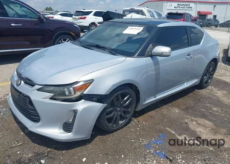 2014 Scion Tc 10 Series from USA, damaged, VIN JTKJF5C79E3070457